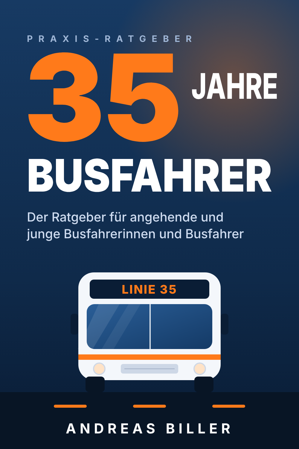 Cover des E-Books „35 Jahre Busfahrer“